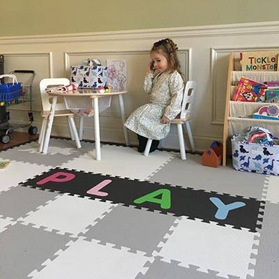 Play Time! Use SoftTiles Alphabet Play Mats to Spell Your Name or Favorite Phrase!- D180
