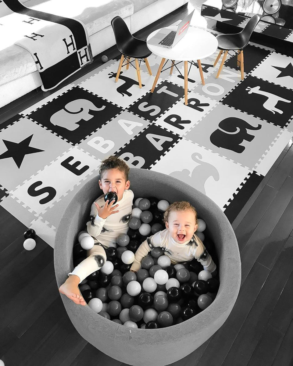 ToyVelt Foam Play Mat for Baby Kids Interlocking Foam Puzzle Floor Mats EVA  Non Toxic for Crawling, Exercise, Playroom, Play Area, Baby Nursery - Sea