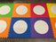 Outlet Circles Play Mats- 8 Piece Mixed with White Circles